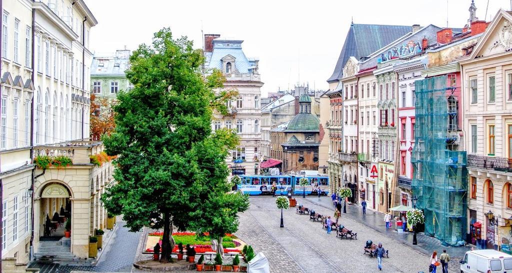 Apartment Na Rynok Square Lviv Eksteriør bilde